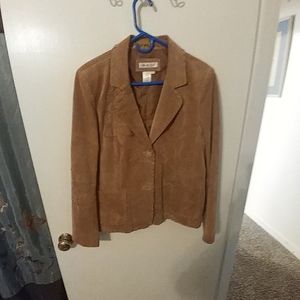 Coldwater Creek Leather Jacket